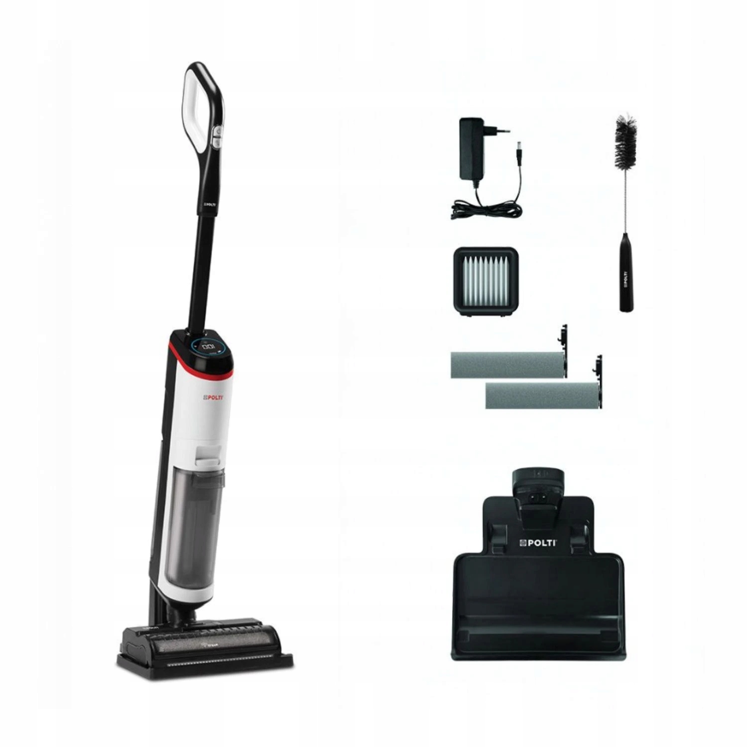 Levně Polti Rollysteam WD30C podlahová myčka s párou 3v1, bezdrátová