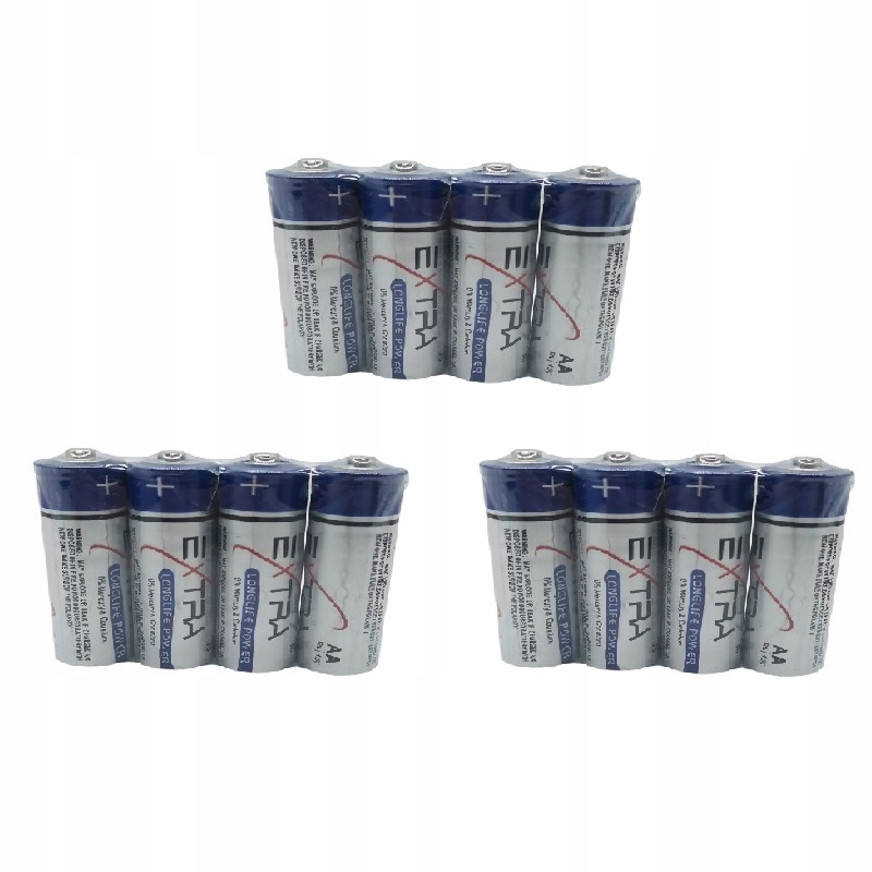 

Bateria Extra Aa R6 1.5V Paluszki Mocne 12 Szt.