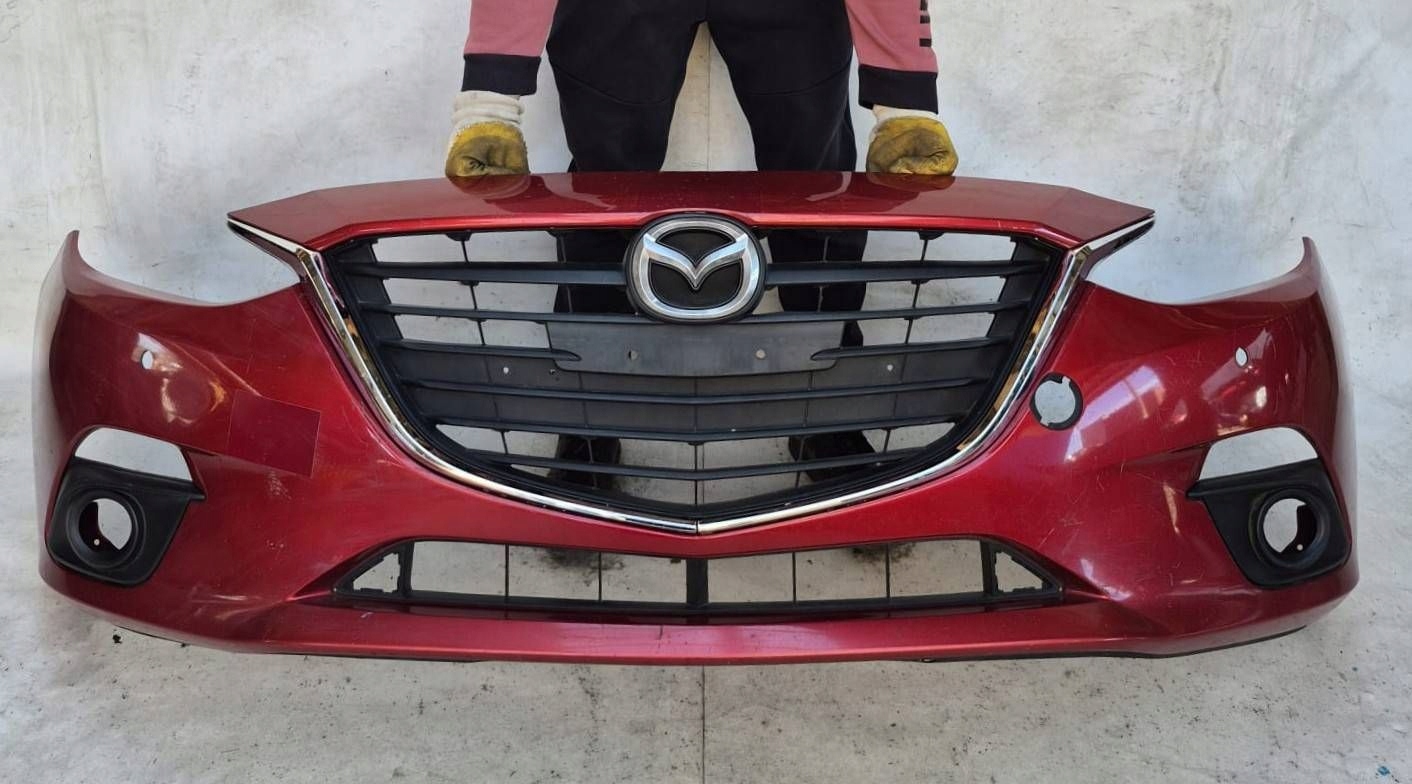 MAZDA 3 III BM 13- bumper front front grill grid 4XPDC BHN1-50031