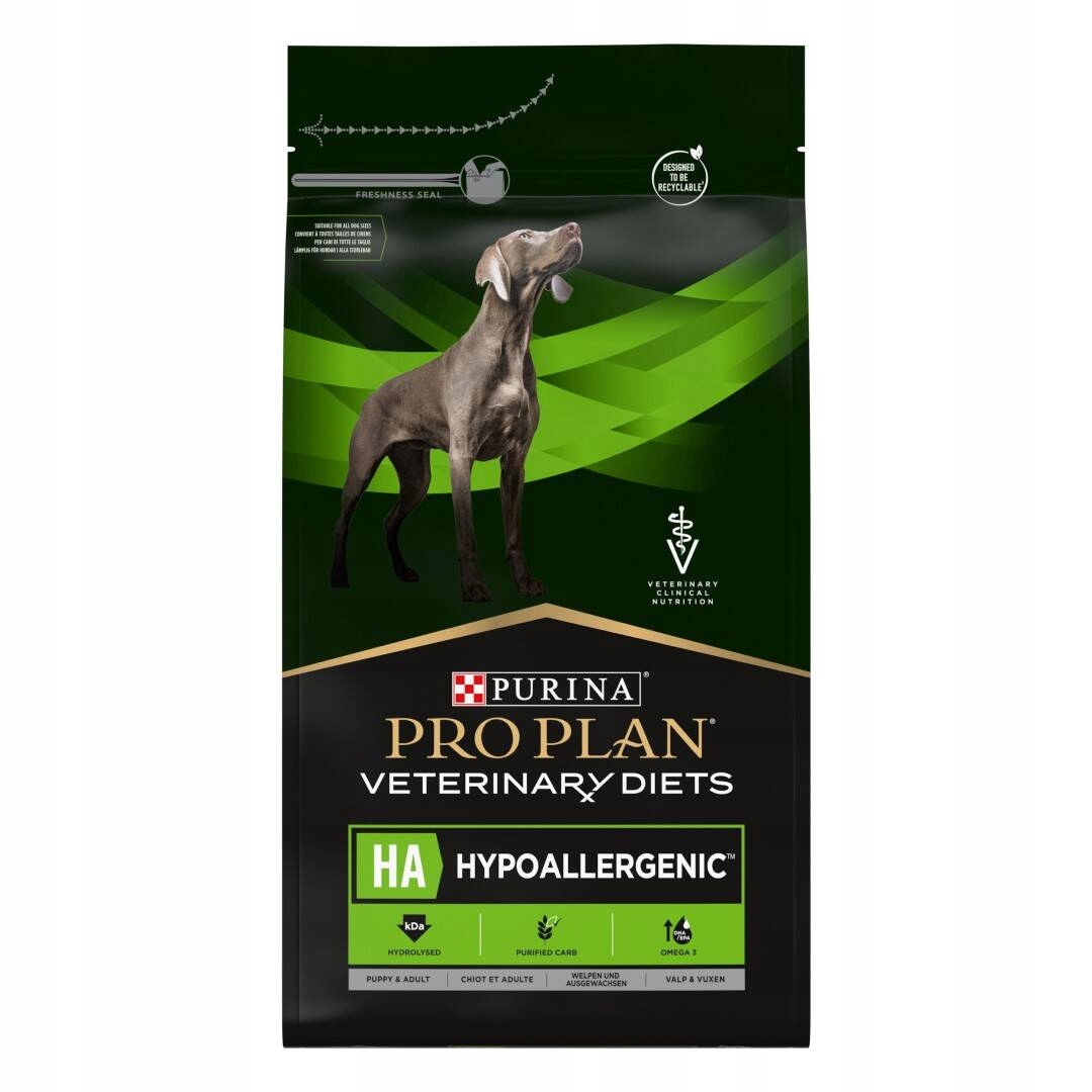Levně Purina Pro Plan Veterinary Diets Hypoallergenic Suché Krmivo pro psa 7 kg