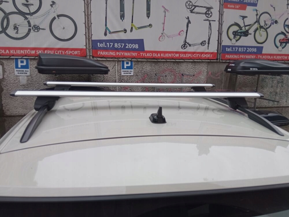 Bagażnik na relingi Dynamic VW T-ROC 2017->2023 Producent AMOS