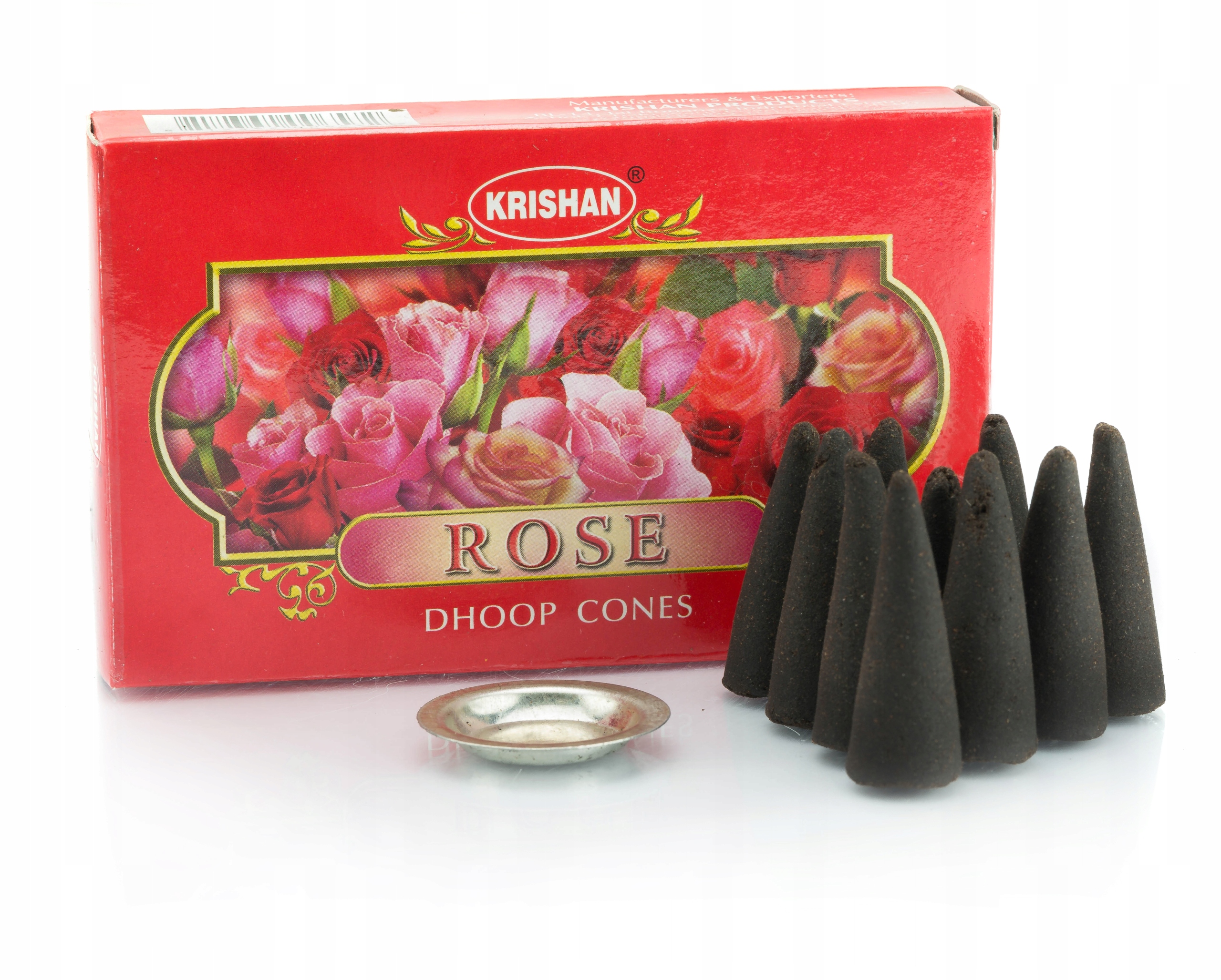 KADZIDEŁKA STOŻKOWE Krishan 10szt -Róża