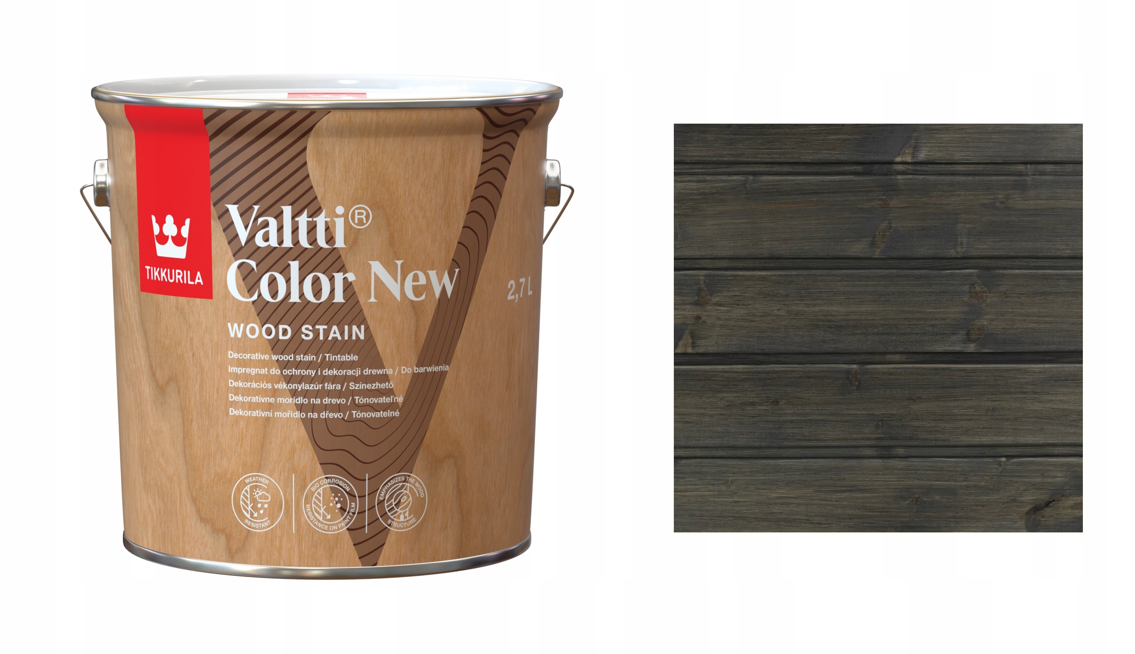 Tikkurila Valtti Color New 2,7L 203A Od Firmy Rock, Ochranná Impregnace