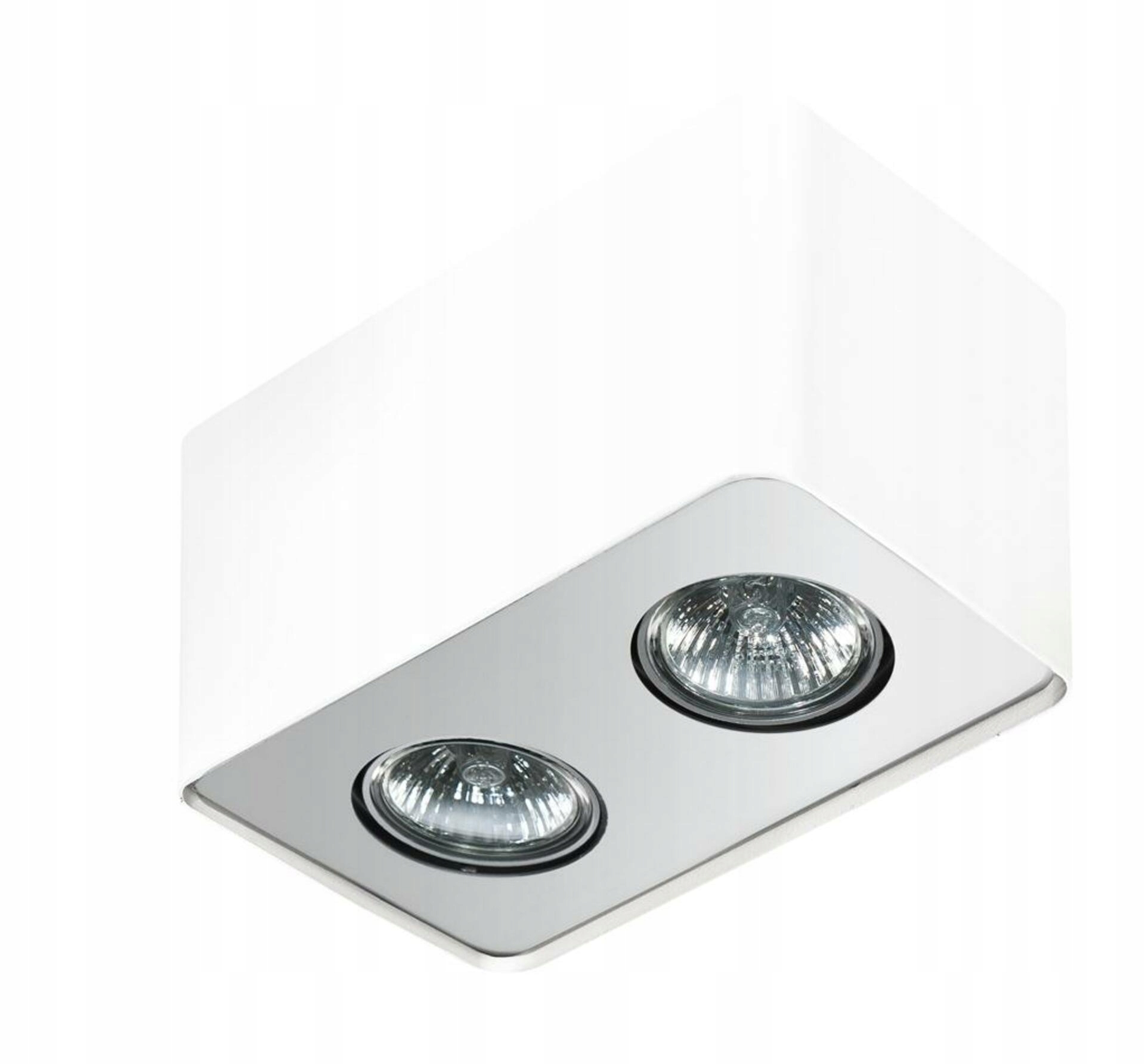 Azzardo AZ1386 bodové svietidlo Nino 2 biela/hliník