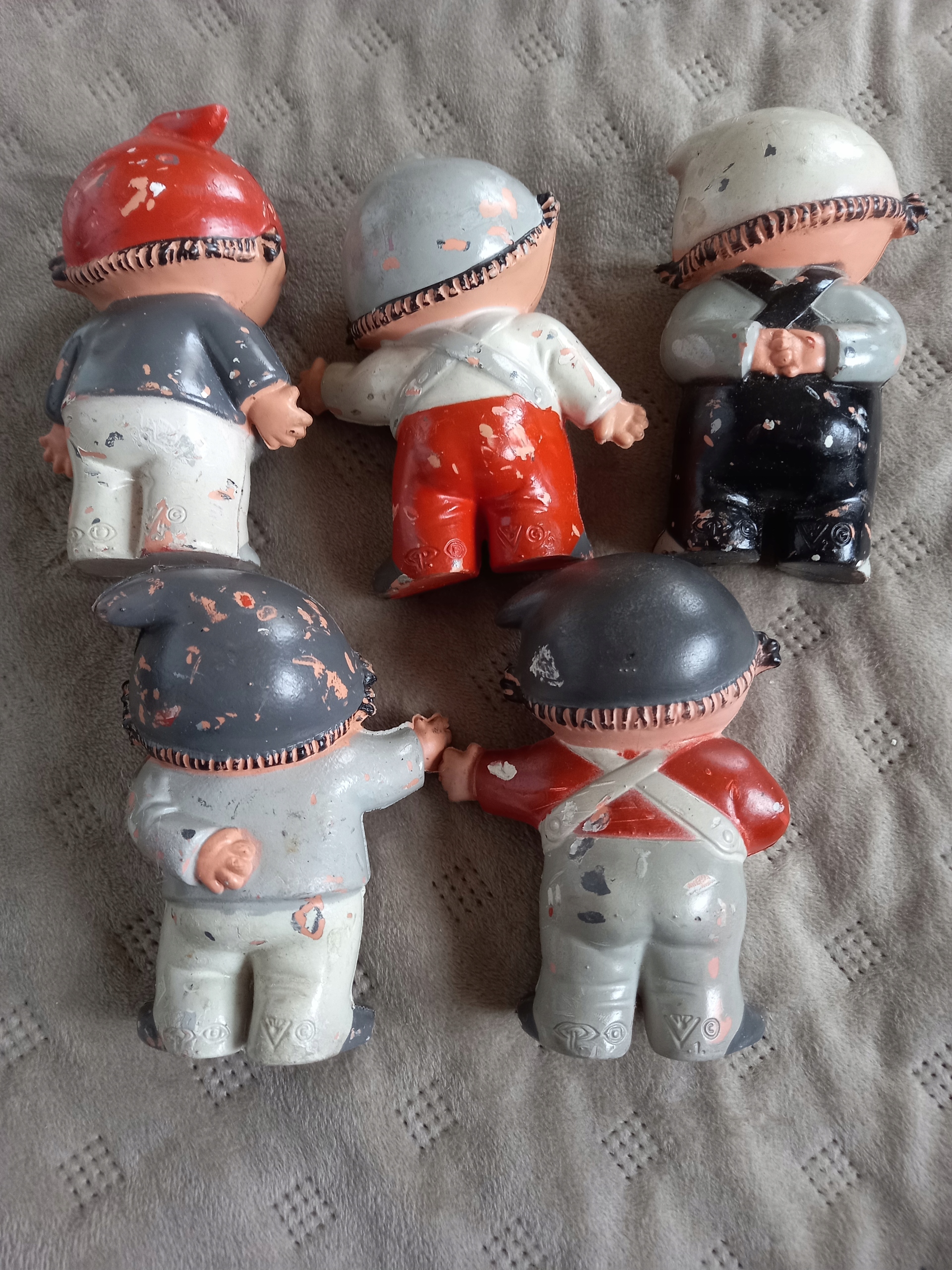 Figurki marki Gobel z lat 60-tych