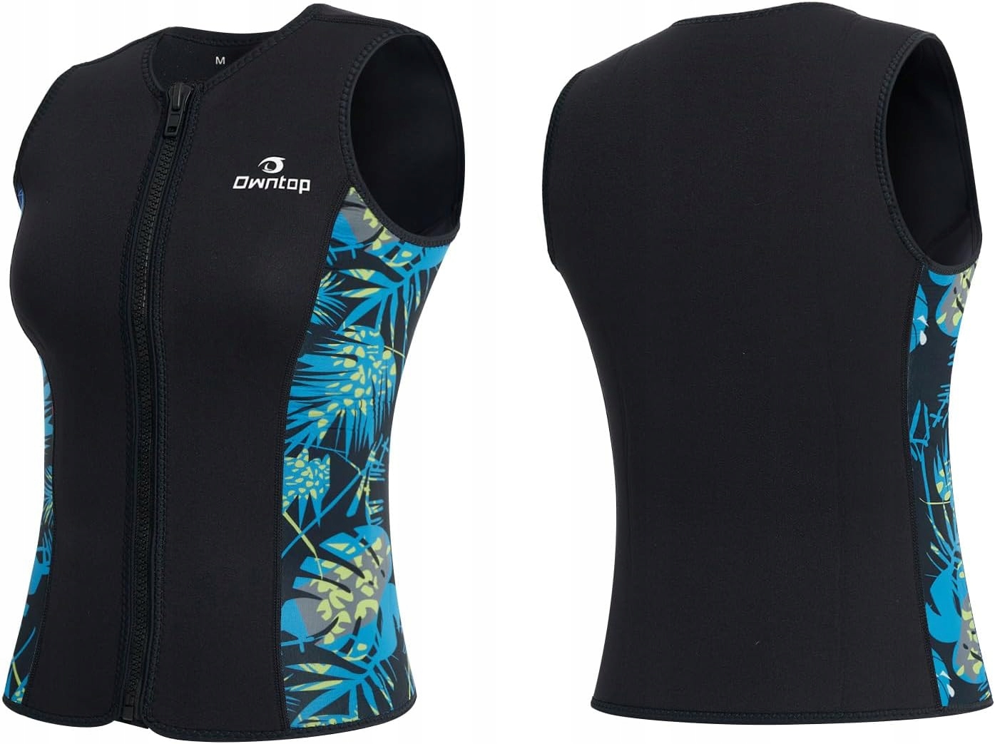 Owntop Damska kurtka kamizelka neoprenowa 2mm bezrękawnik 2XL