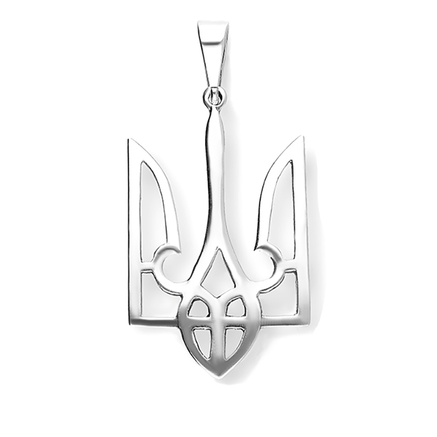 Přívěsek přívěsek ryzost 925 Tryzub Trojzubec Ukrajina