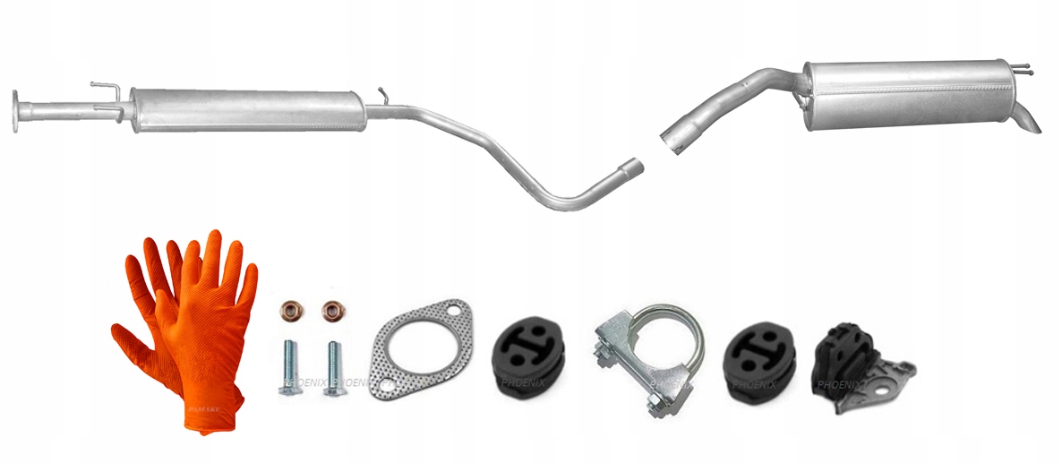 Fiat Stilo 1.6 16V 77kW (2005-11/2006) Hatchback Tlumič Koncový