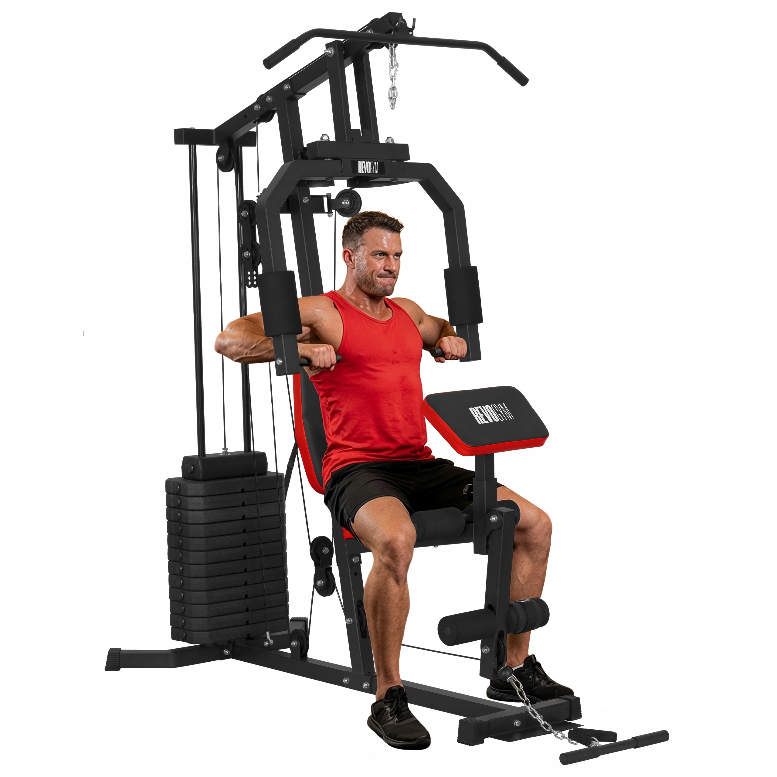 Atlas Do Ćwiczeń Wielofunkcyjny Treningowy Siłownia Domowa LS04 72KG