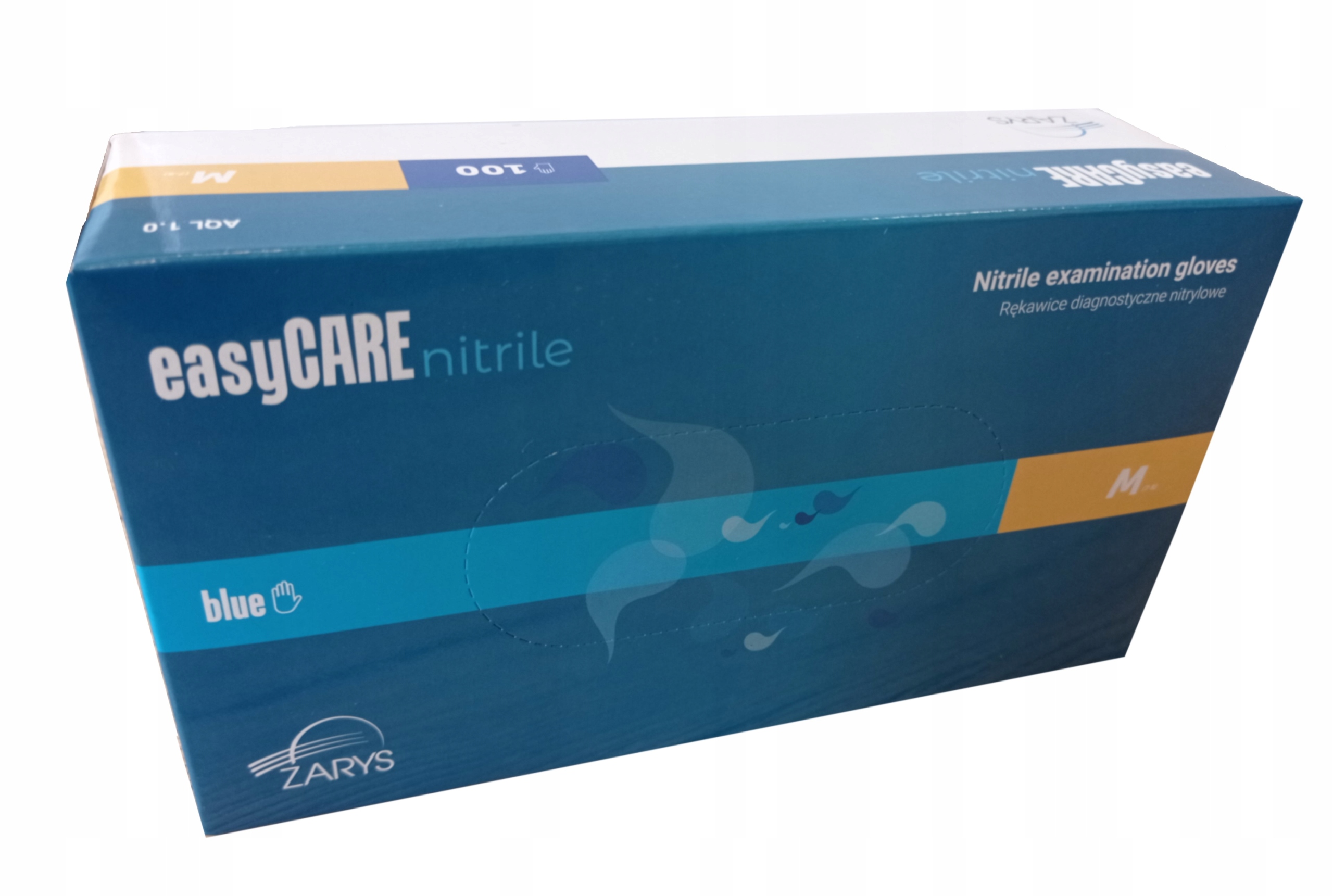 

Rękawiczki nitrylowe easyCARE r. M 100 sztuk