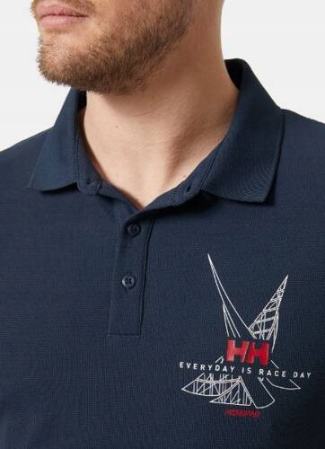MĘSKA KOSZULKA HELLY HANSEN HP RACE POLO 34416 597 Odcień granatowy