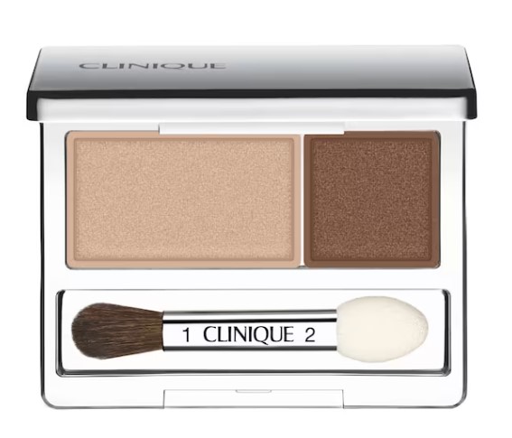 Clinique All About Shadow Duo Cień do powiek odcienie brązu i beżu 01mink