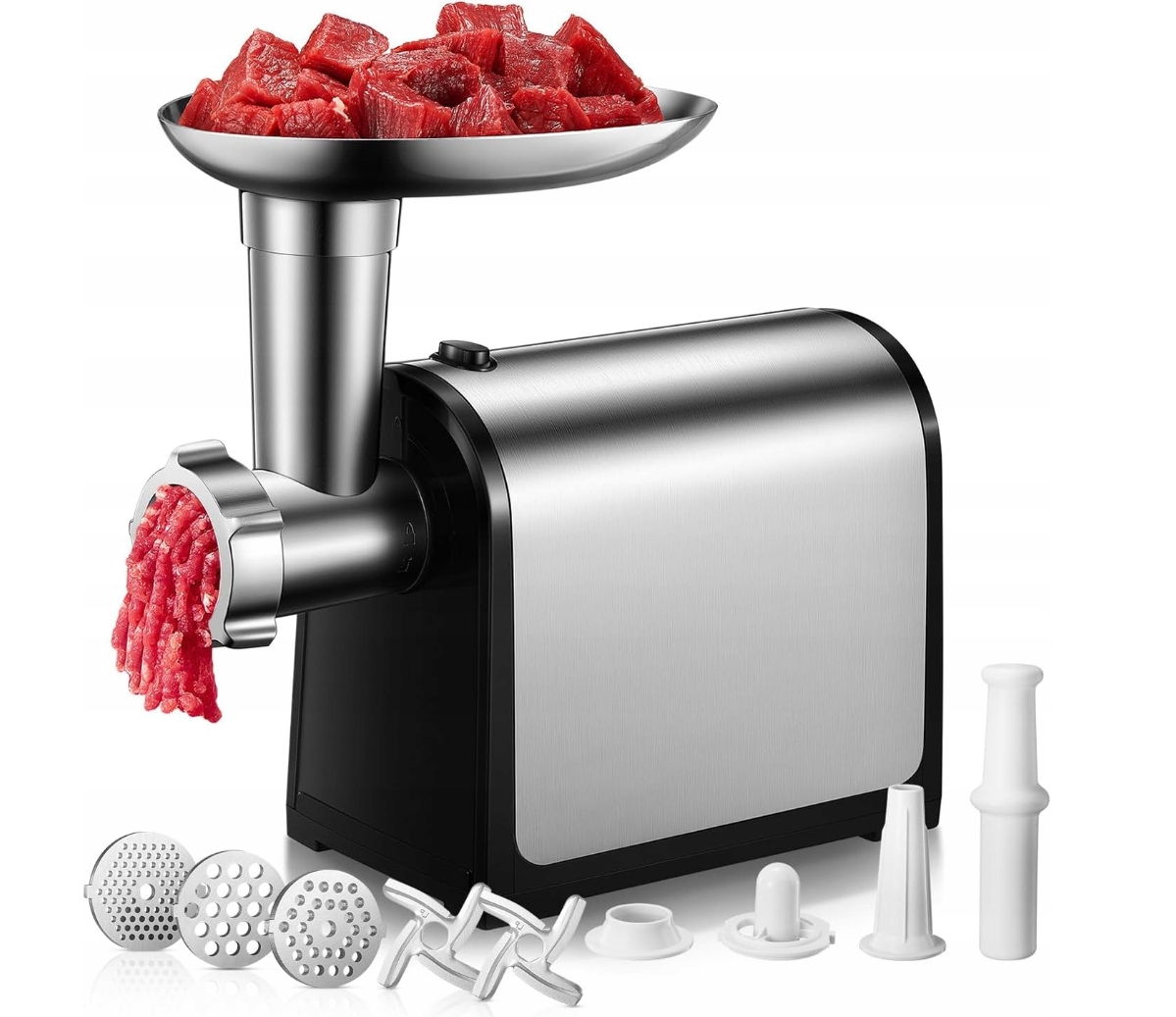 Fohere Elektrický Strojek Na Maso 2000W S Kotouči Z Oceli