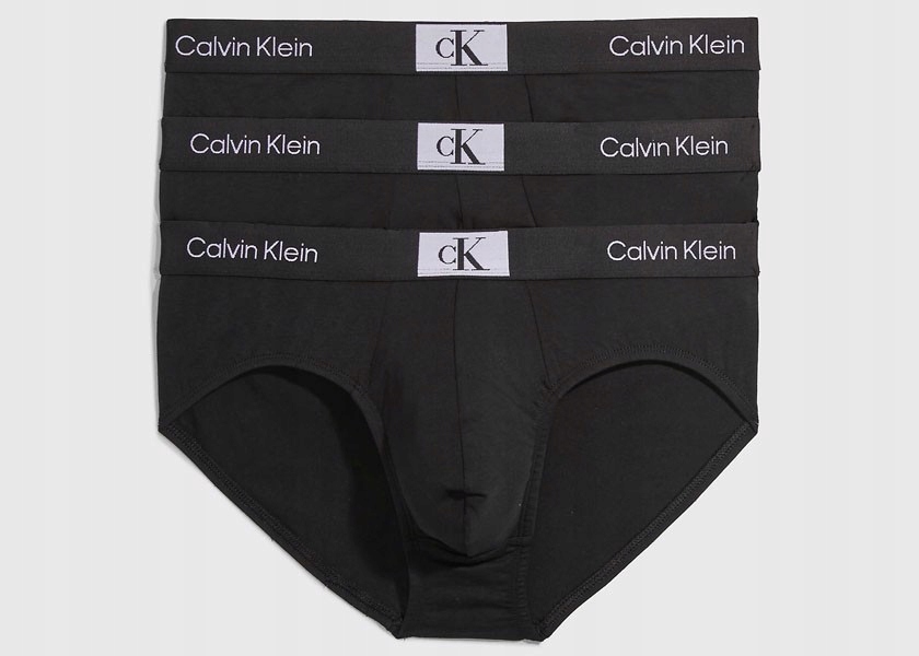 Calvin Klein Boxerky 000NB3527A S Hip Brief 3PK