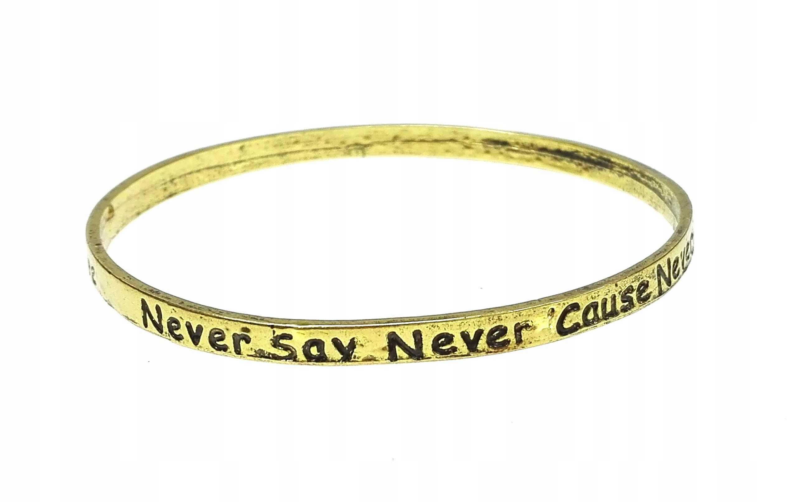 

Bransoletki bangle never say never