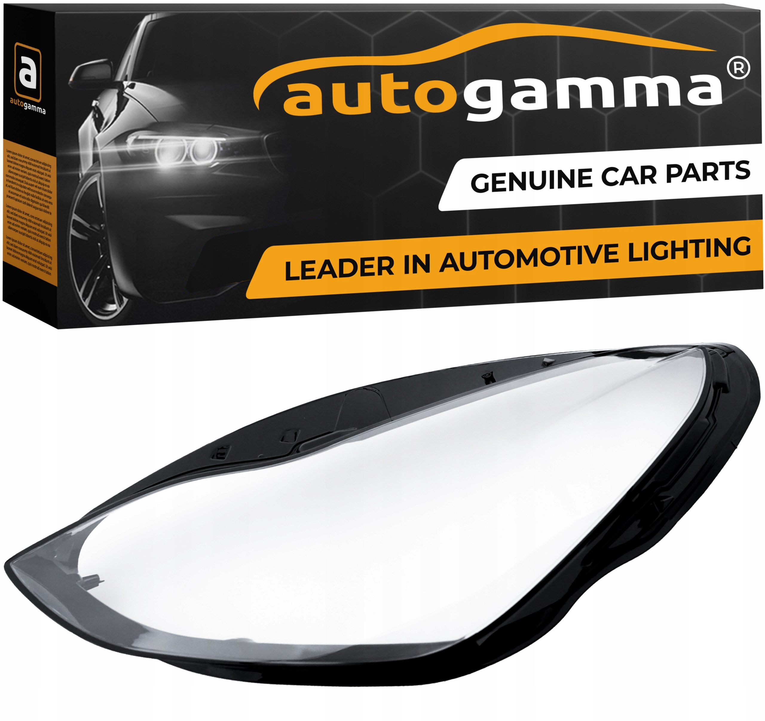 Klosz Szkło do Reflektora Lamp Tesla Model 3 Model Y (20-23) Strona Lewa