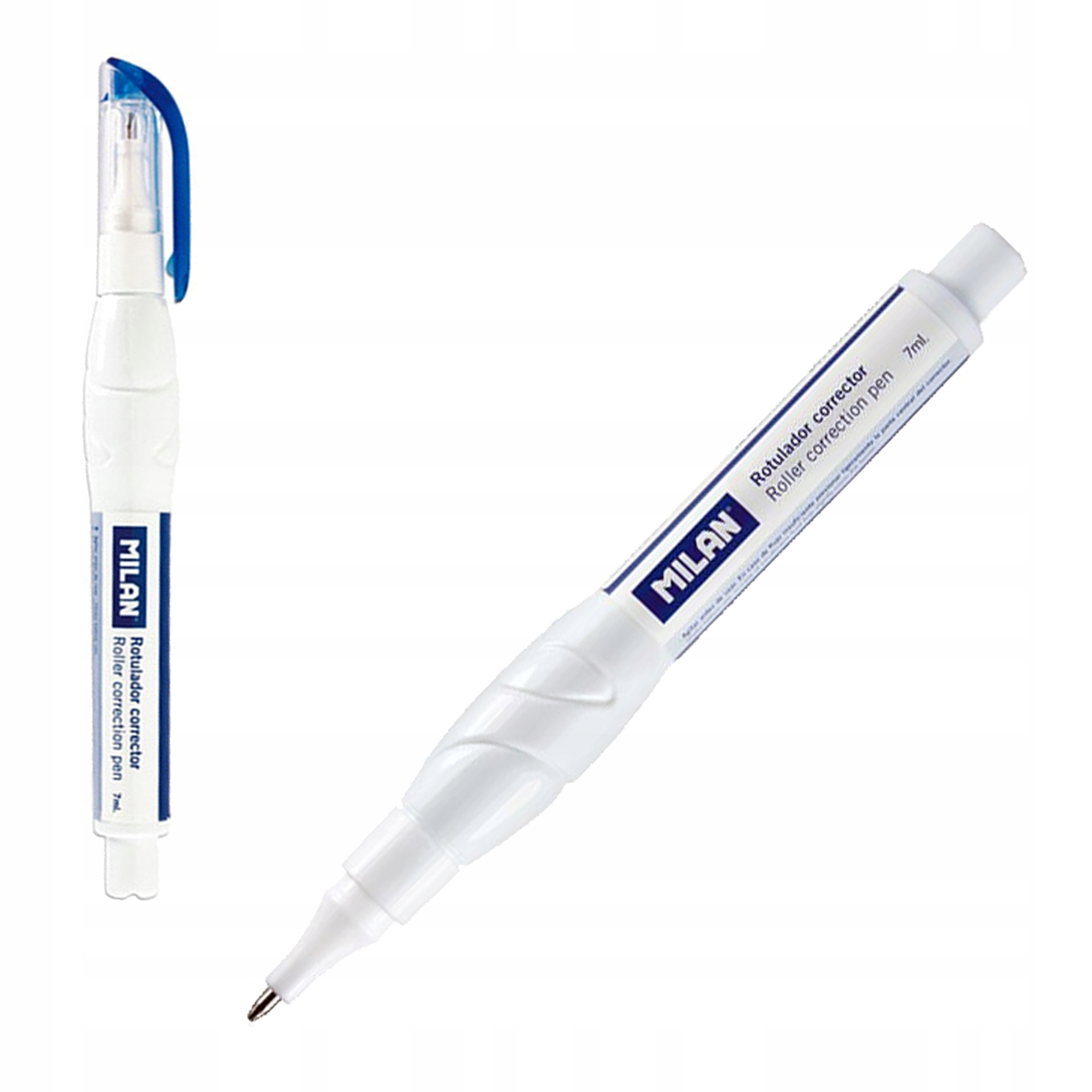 KOREKTOR W DŁUGOPISIE PIÓRZE PISAKU 7ML MILAN