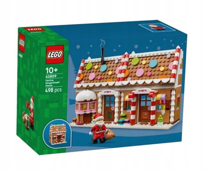 Lego(r) Iconic 40809 Sváteční Perníkový Dům