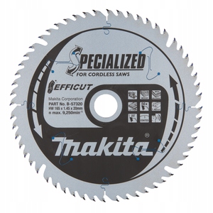 

Makita Tarcza Efficut 165X20MM 56Z B-57320 Mdf