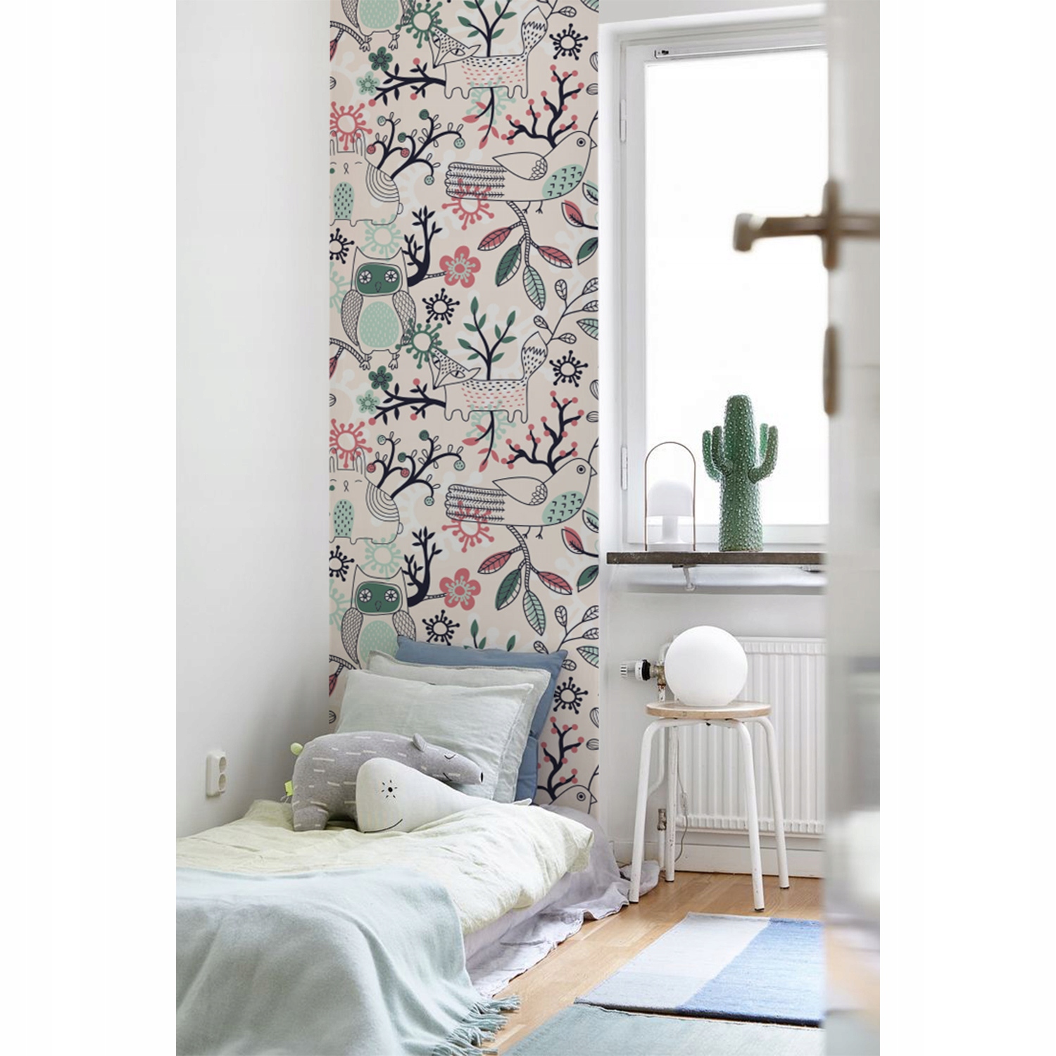 

Flizelina tapeta Historie z leśnej kniei 208x146cm