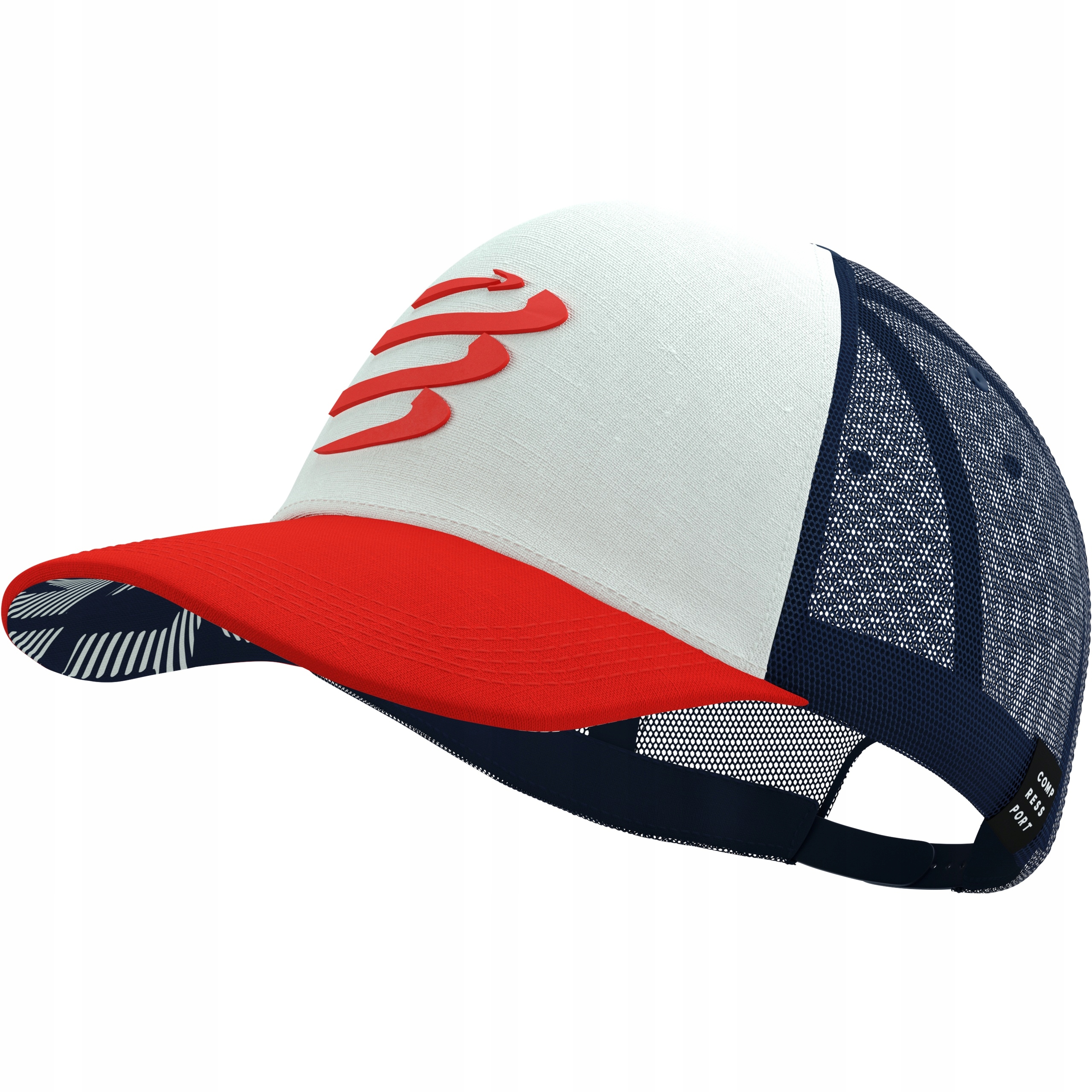 Czapka z Daszkiem Compressport Lifestyle Trucker Cap Sugar/Blue Uniwersalna