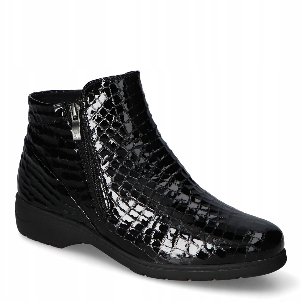 Kotníkové Boty Caprice 9-25305-41/014 Černé kroko 40