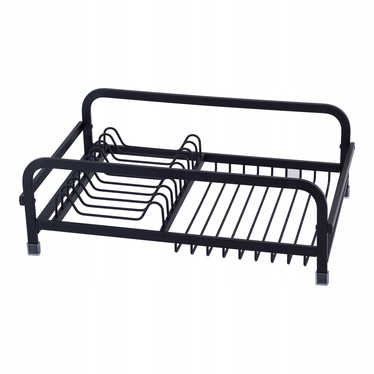 SUSZARKA DO NACZYŃ SZTUĆCE TALERZE STOJĄCA Z TACĄ OCIEKACZ Typ jednopoziomowa