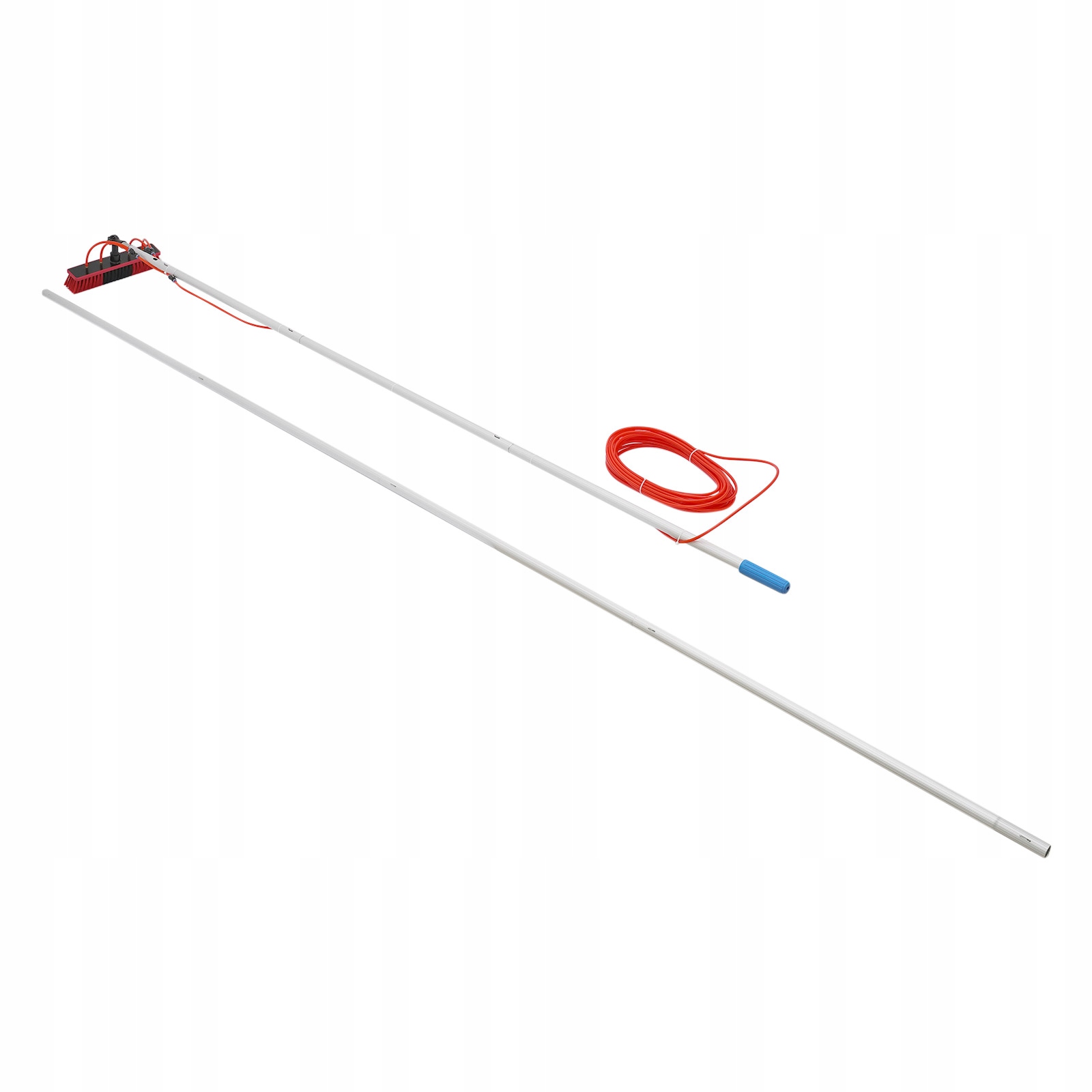 Levně 7m Čisticí Tyč s Kartáčem pro Solární Panely, Sada 35cm