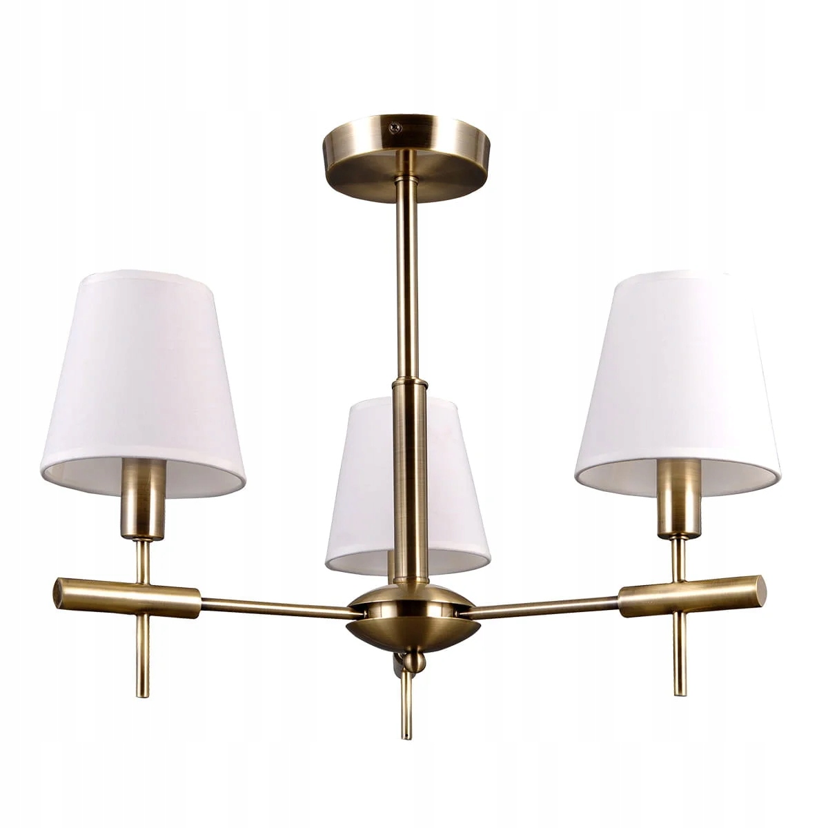 Stropná lampa Italux Balter Led 3xE14 biela/zlatá Stylizovaná Italux