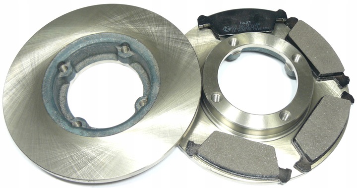 ДИСКИ + ГАЛЬМІВНІ КОЛОДКИ ПЕРЕДНІ DAEWOO TICO 0.8