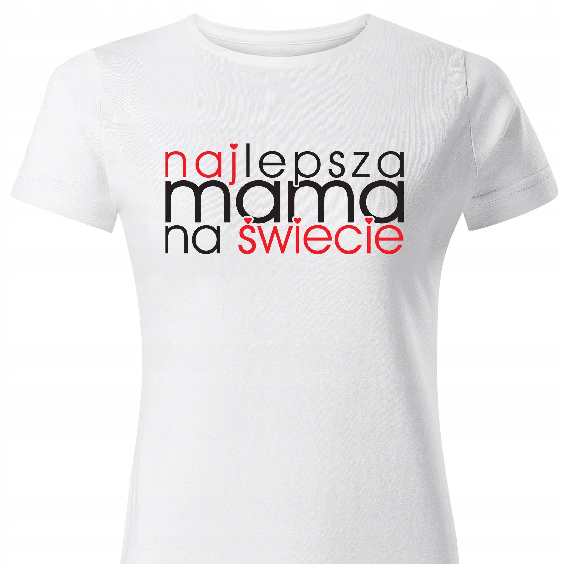 

T-shirt z dużym nadrukiem na Dzień Mamy
