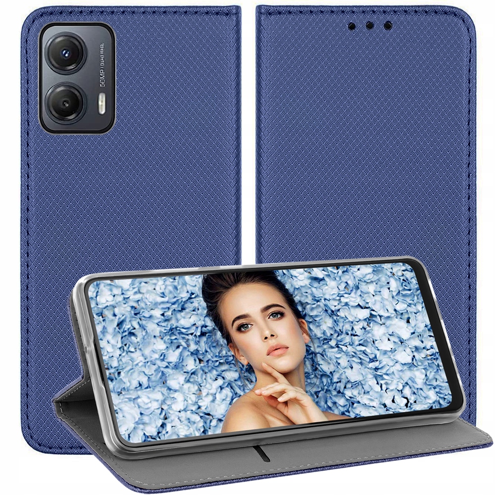 

Etui Smart Magnet Szkło do Motorola G13 G23 G53
