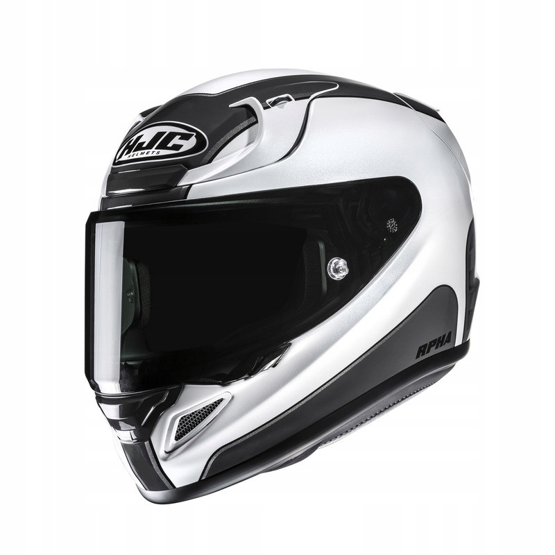 Motocyklová prilba Hjc RPHA12 Repson White Black S