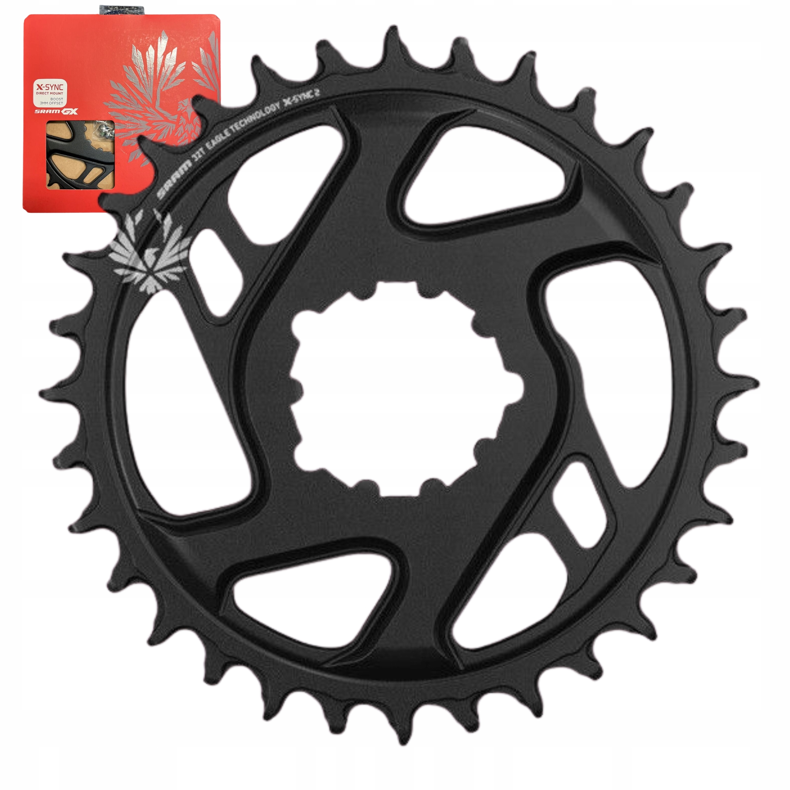 Zębatka korby Sram Gx Eagle X-sync 2 34T offset 3mm Alumimium Direct Mount