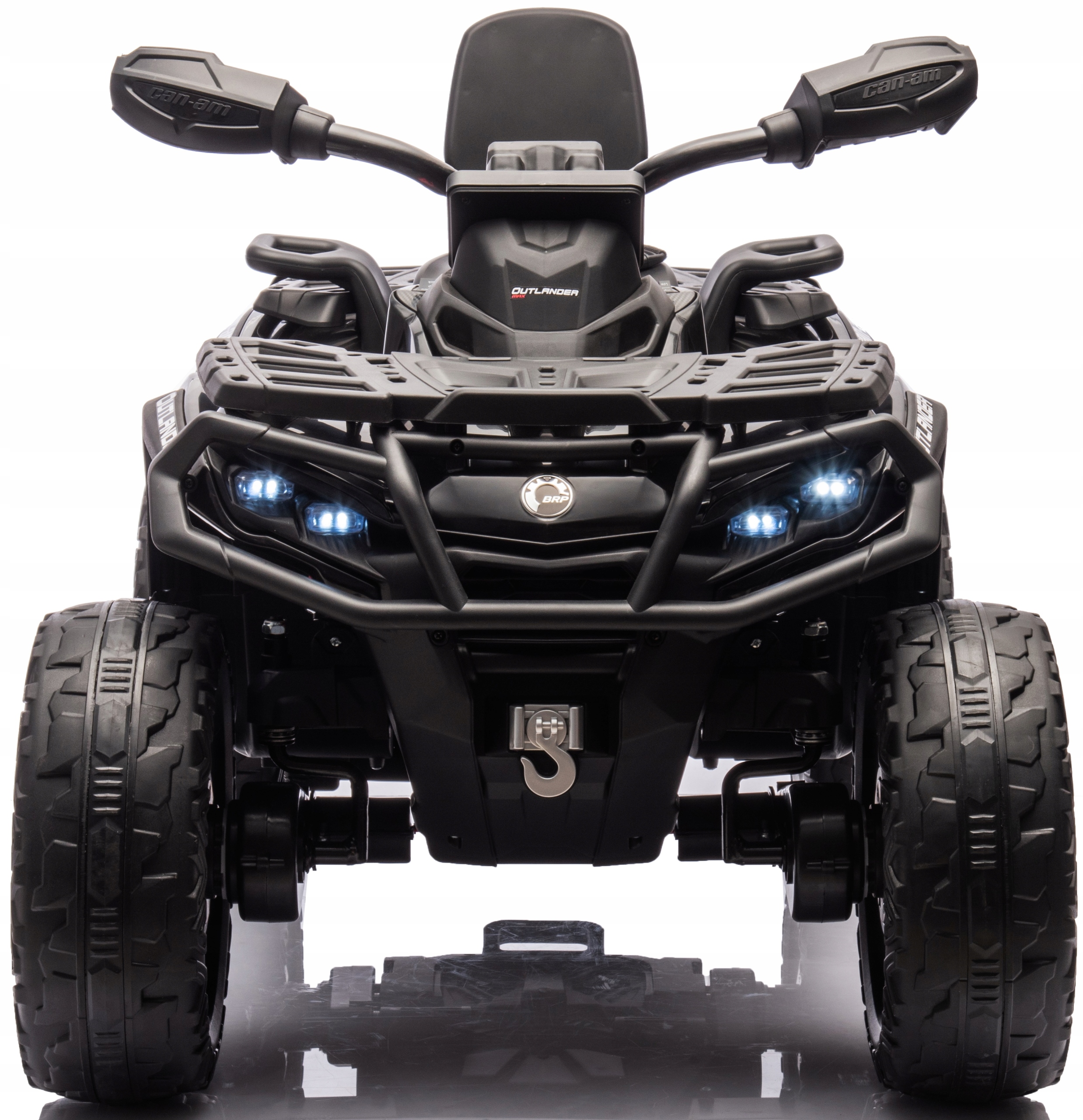 Quad Can-Am Outlander na akumulator 4x4 Skóra Miękkie Koła 24V 2-OSOBOWY