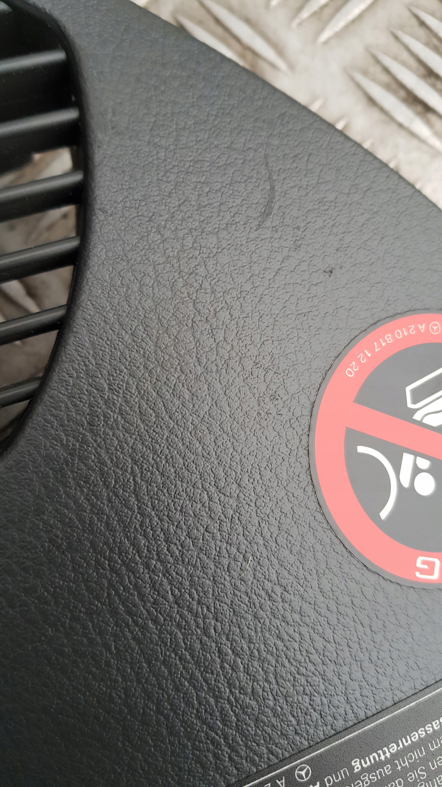 MERCEDES W220 spoiler consoles cover KOKPITU left right A2206890408