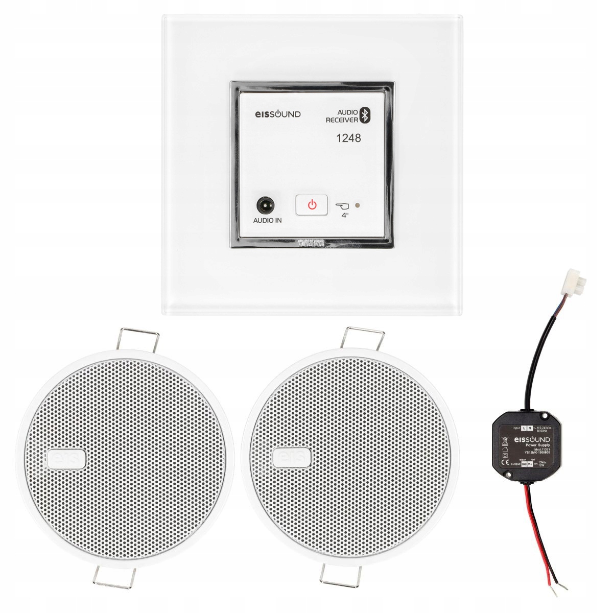 Kbsound In Wall Wzmacniacz z bluetooth 2,5 Vimar