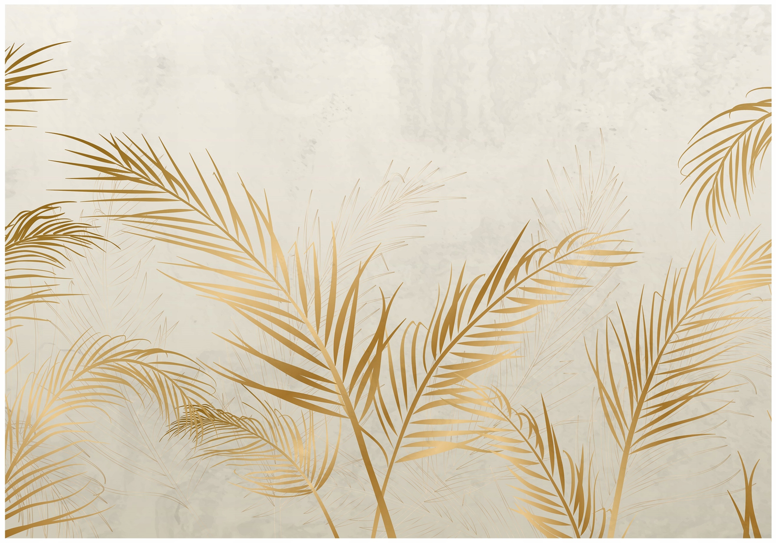 Fototapeta Palmové Listy Na Betóne Pierka Do Spálne Obývačky Tapeta 400x280