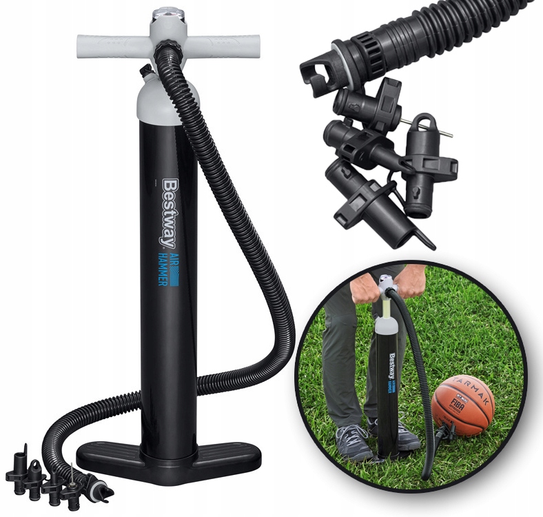 Ruční Pumpa Na Matraci Nafukovacího Člunu Turistické Koncovky