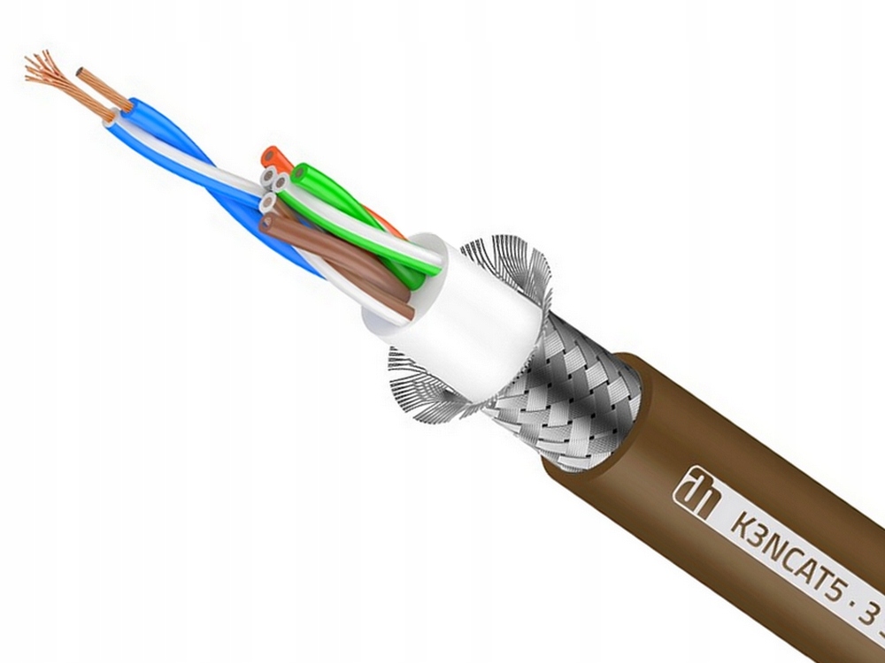 

Kabel Logiczny Skrętka Mobilna Sutp Cat 5e Linka