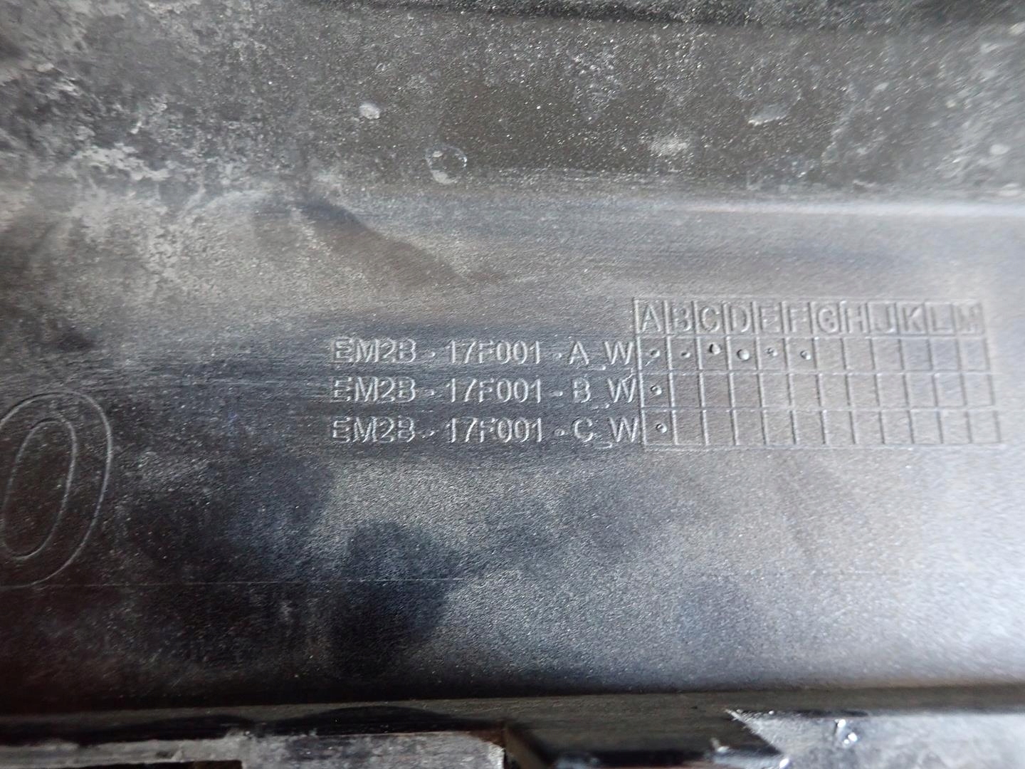bumper rear part rear FORD S-MAX MK2 2015- EM2B-17F001-A