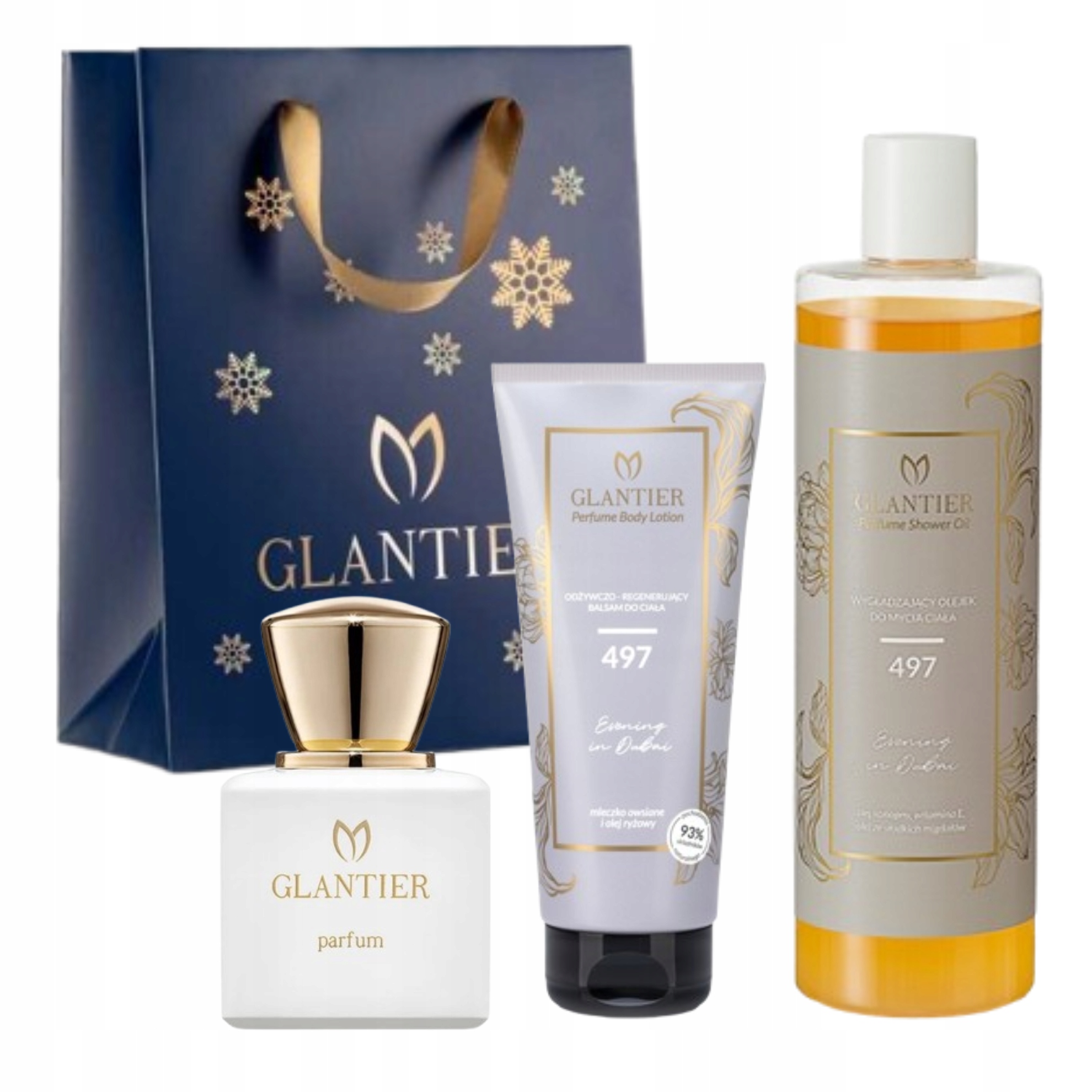 Dárková Sada Maxi Pro Ni Glantier 497: Parfém Olej Balzám