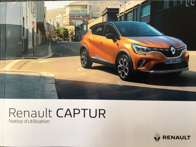Renault CAPTUR II французская сервисная книга