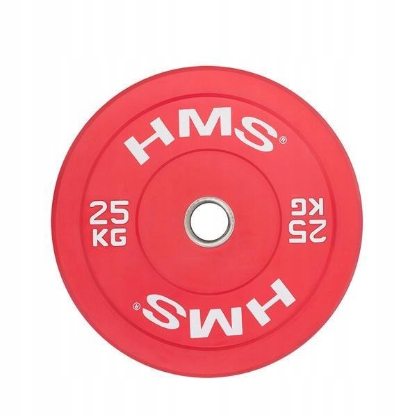 CBR25 Red Talerz Olimpijski Bumper 25 Kg Hms
