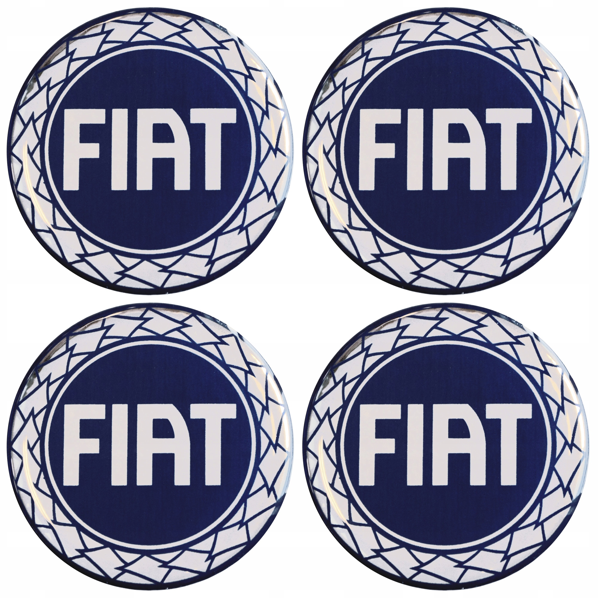 

Emblematy silikonowe 56 mm na felgi do Fiat