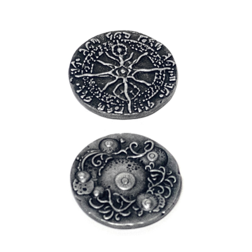 KULTYŚCI ZESTAW 13 METALOWYCH MONET LARP RPG Producent Drawlab