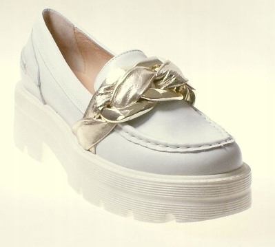 Simen 5057A Półbut Biały ROZM.39