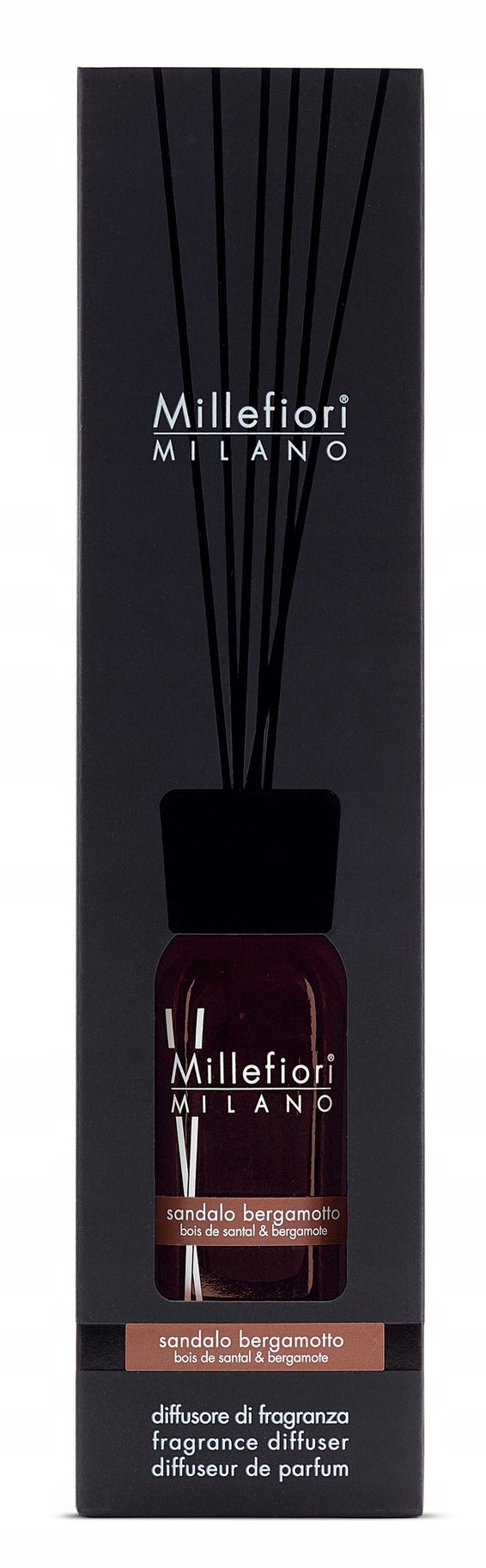 Pałeczki zapachowe Millefiori Milano SANDALO BERGAMOTTO 250 ml