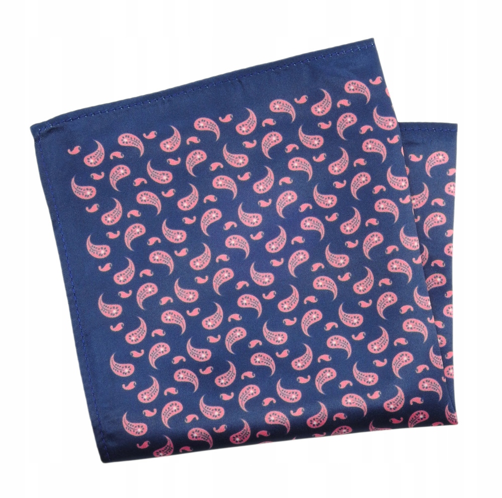 

Elegancka Męska Poszetka Wzór Paisley Łezki Alties