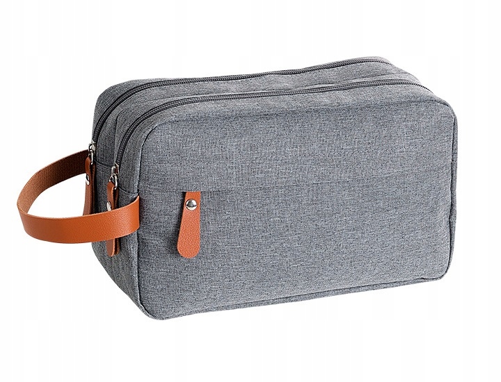 

Kosmetyczka męska podróżna szara nr6